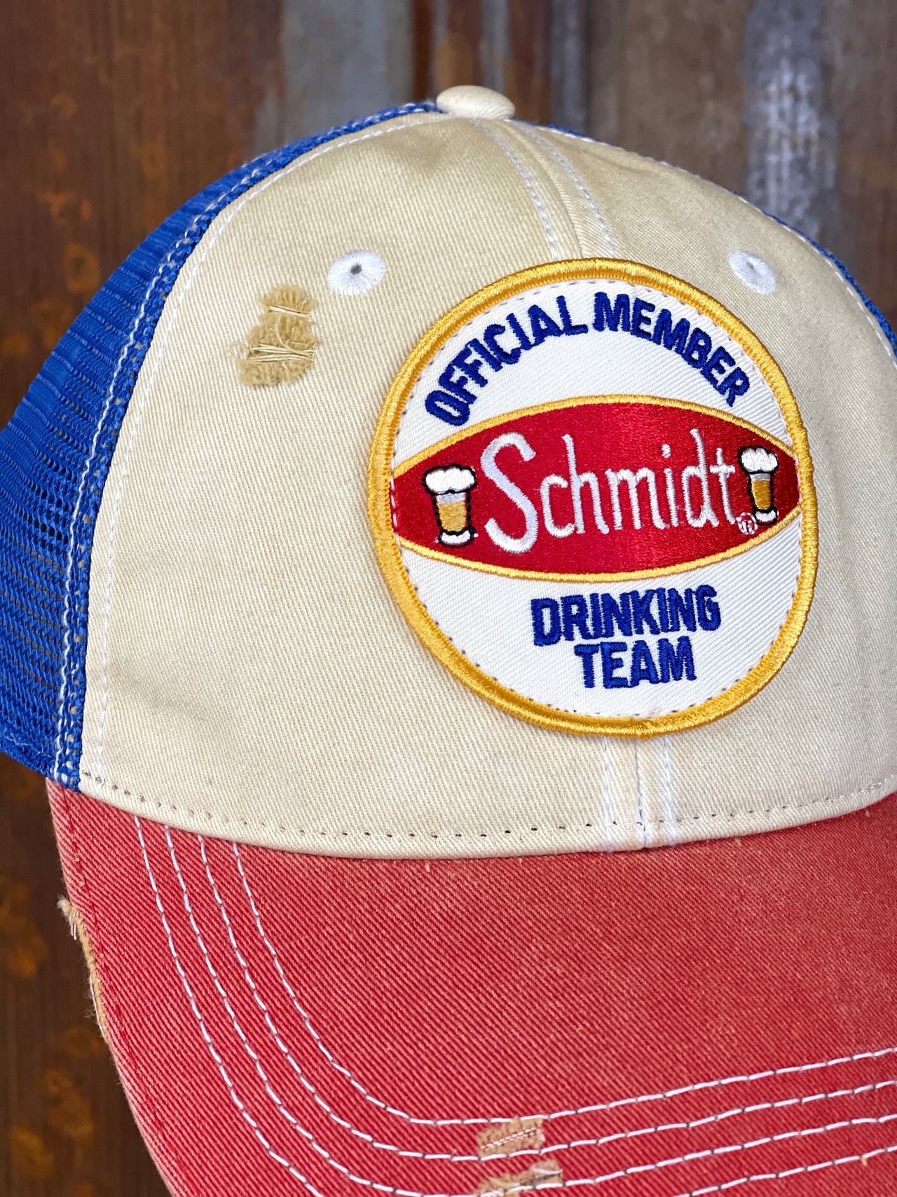 Schmidt Beer Collectors hats at Angry Minnow VIntage