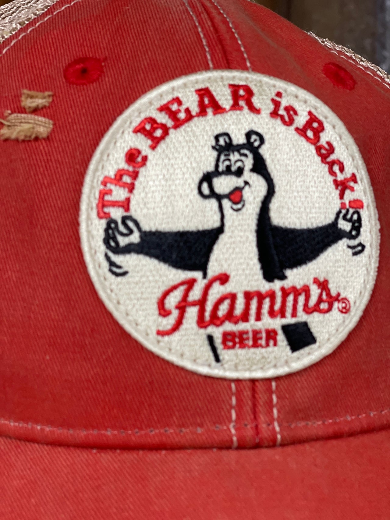 Retro Hamms Beer Hat