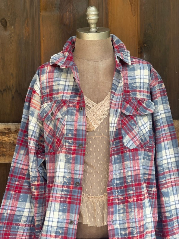 PLANNING MY NEXT ATTACK ART FLANNEL