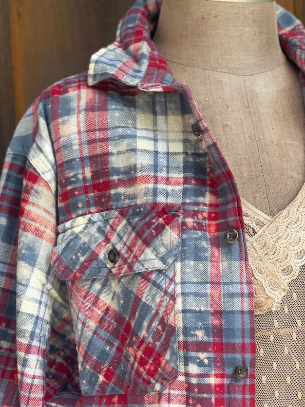 PLANNING MY NEXT ATTACK ART FLANNEL