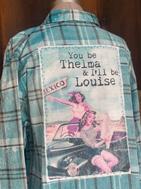 Thumbnail for Thelma & Louise ROADTRIP Flannel NEW COLOR!