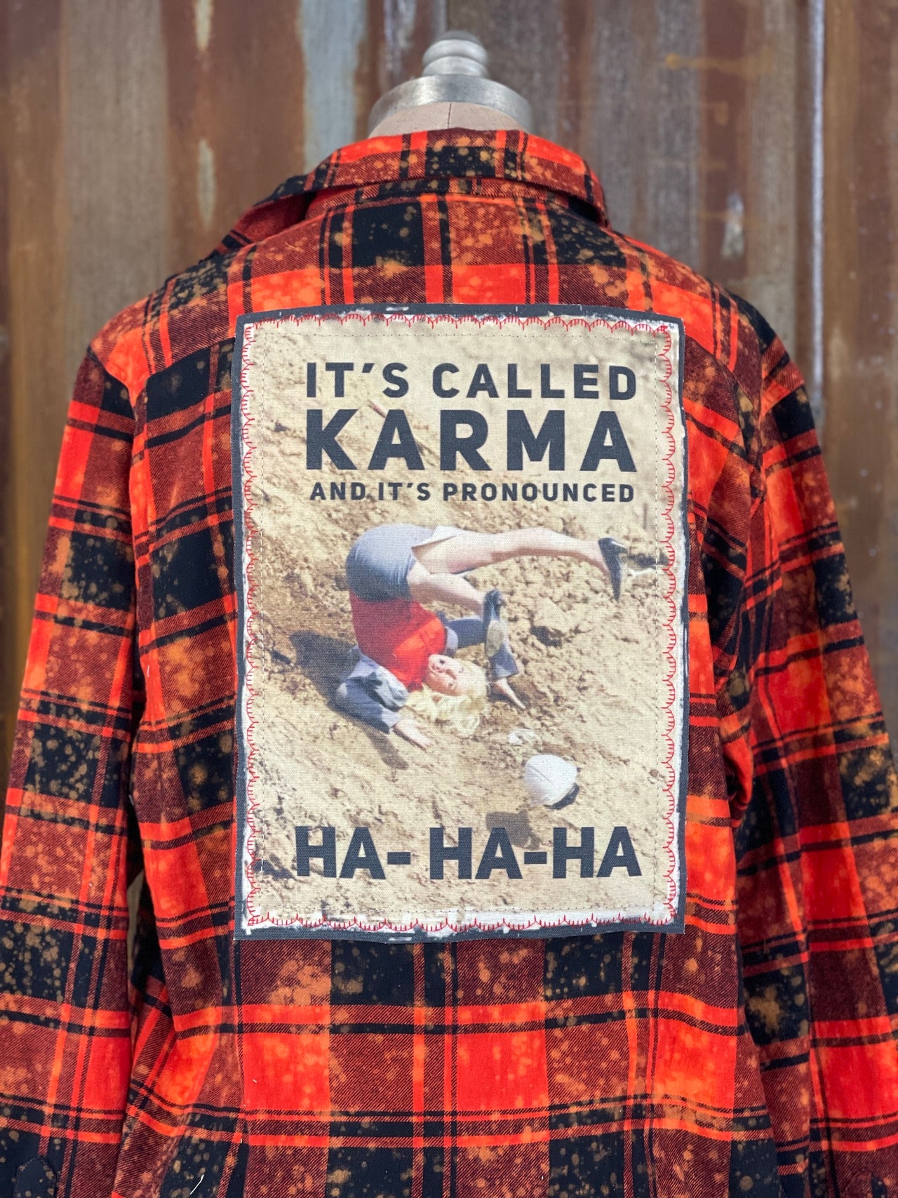 It's called Karma flannel Angry Minnow Vintage