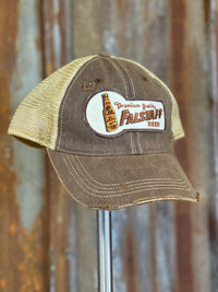 Thumbnail for Falstaff Beer Retro Logo Hat Angry Minnow Vintage