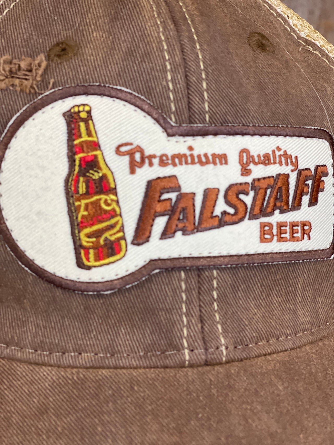 Falstaff Beer Vintage Retro Logo Hat