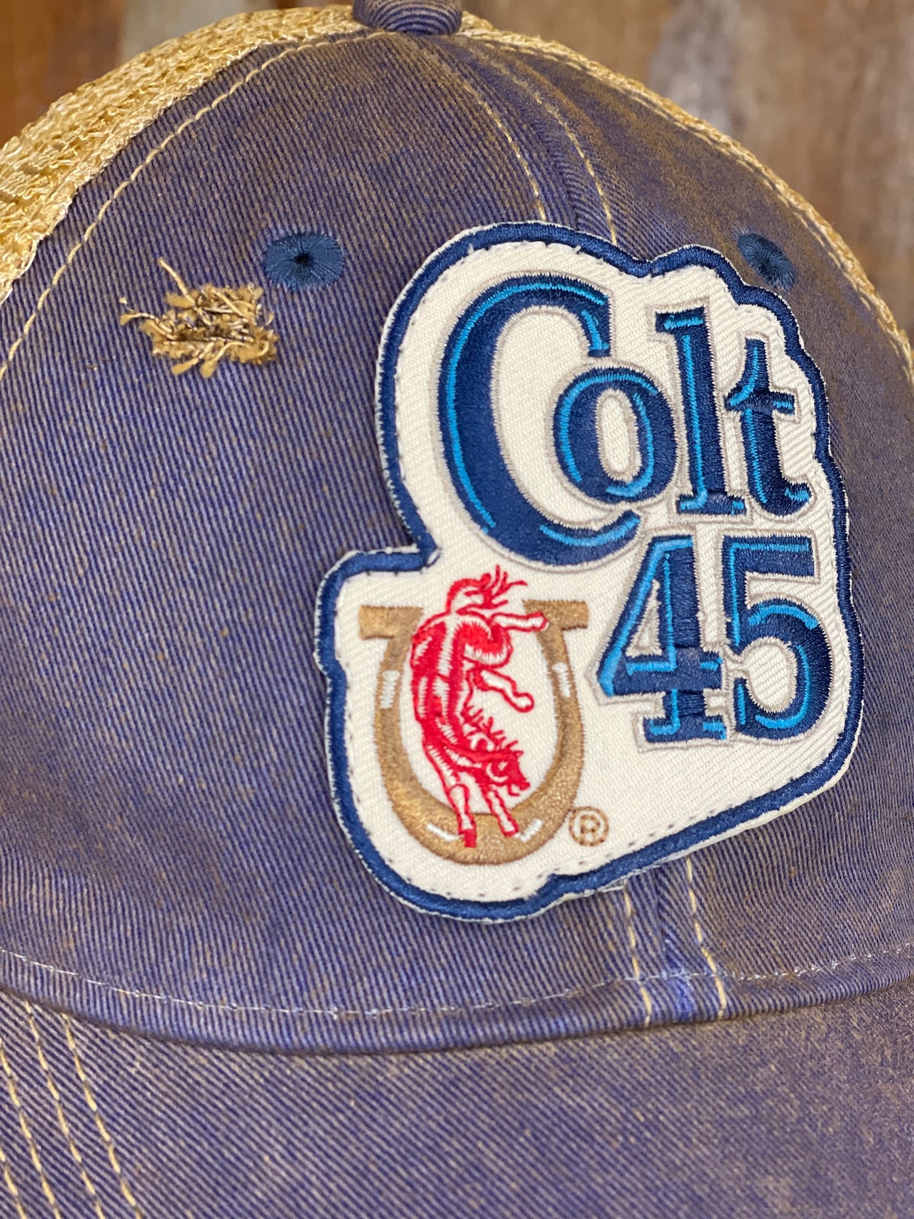 Retro Style Colt 45 Beer hats