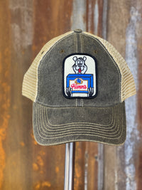 Thumbnail for Hamm's 12 Pack Beer Hat- NON- DISTRESSED Black