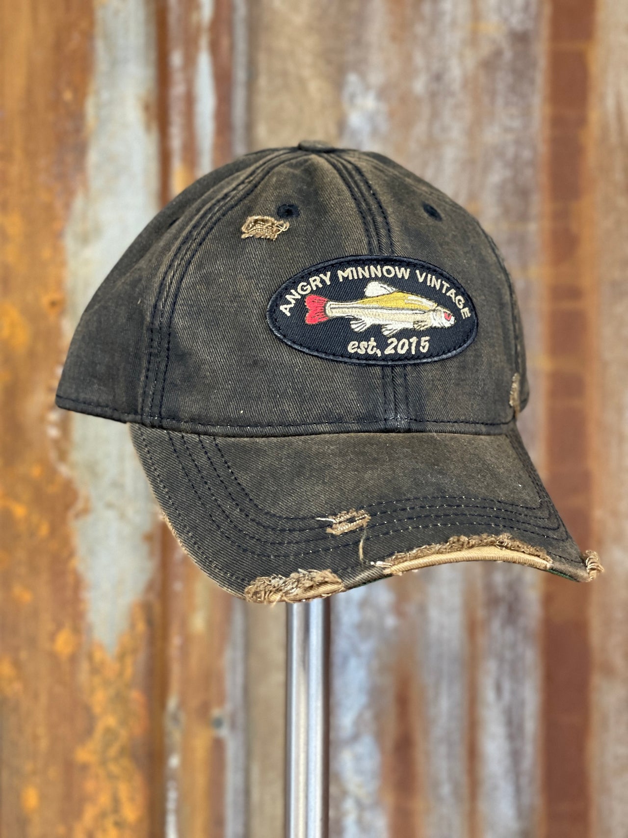 Angry Minnow Vintage Logo Hat