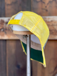 Thumbnail for Playing in the Dirt Hat- Gold/Grey Snapback