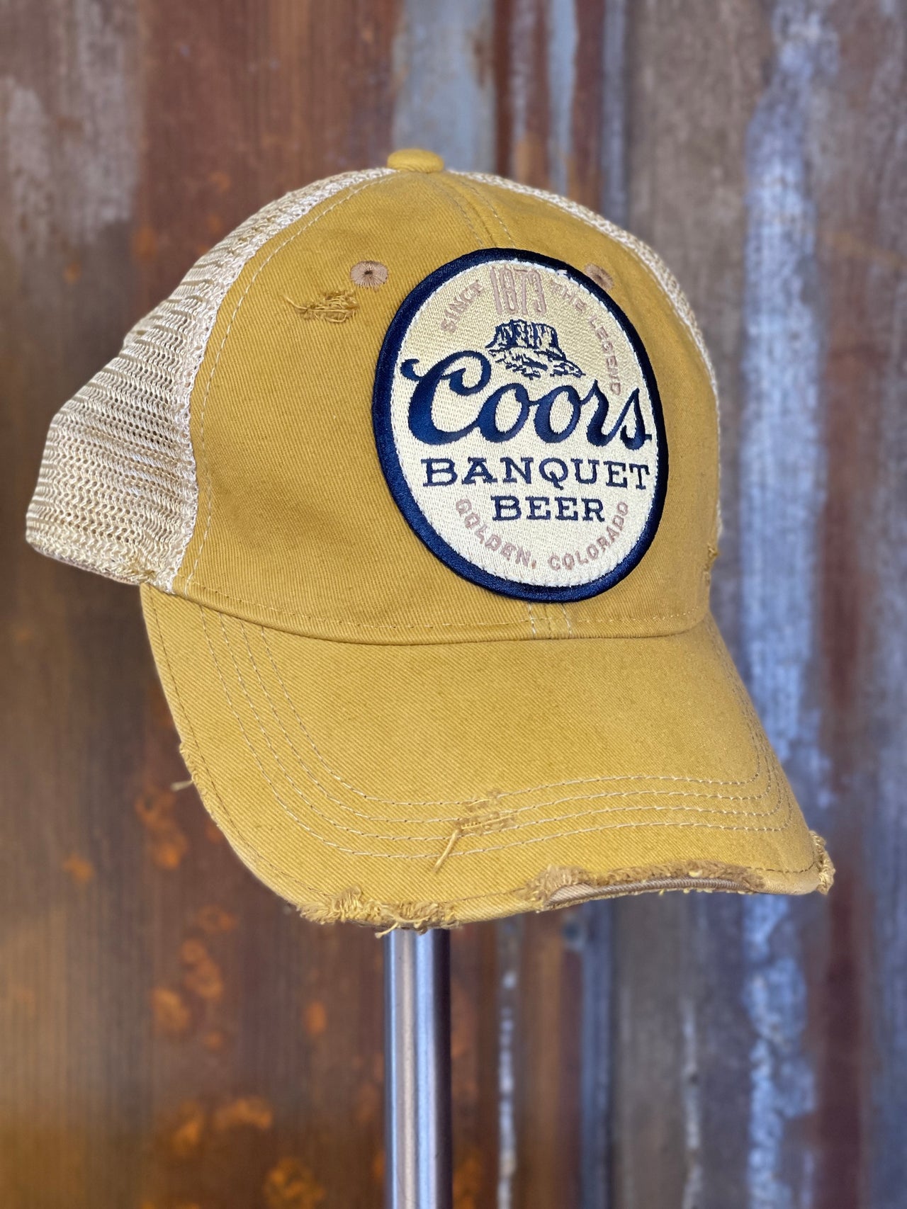 Coors Banquet OVAL 1873 Retro Hat Ginger