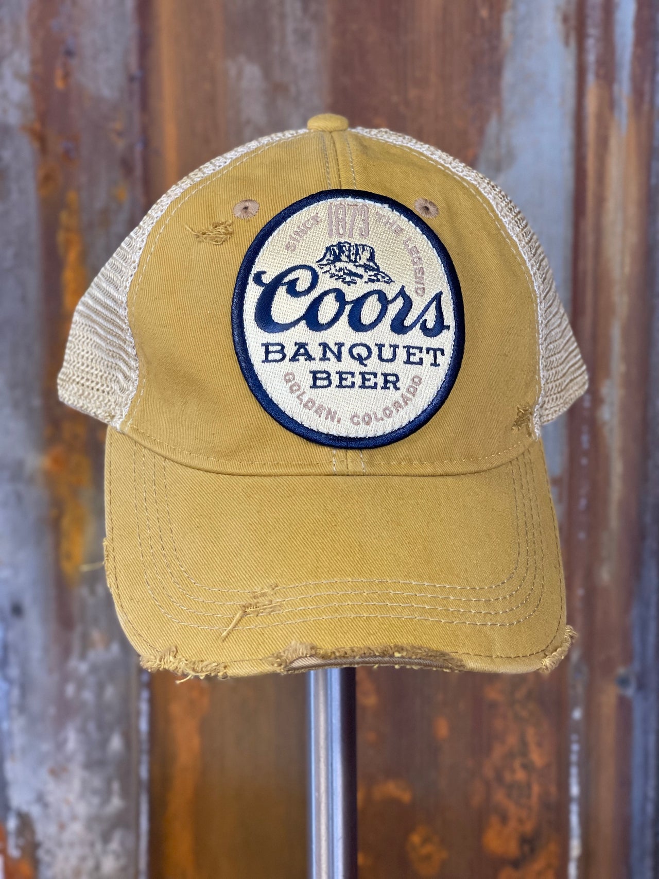 Coors Banquet OVAL 1873 Retro Hat Ginger