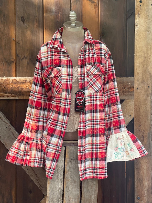 TWILIGHT MUSE Flared Sleeve Flannel