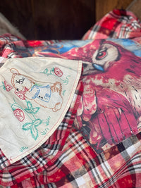 Thumbnail for TWILIGHT MUSE Flared Sleeve Flannel