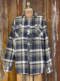 Thumbnail for Evinrude Flannel- Classic Lake Superior Blue
