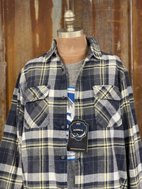 Thumbnail for Evinrude Flannel- Classic Lake Superior Blue