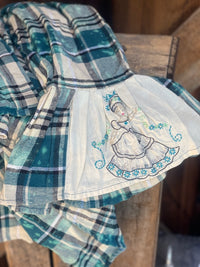 Thumbnail for Flared Sleeve Flannel- SOUTHERN BELLE