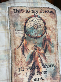 Thumbnail for This is My Dream Art Flannel