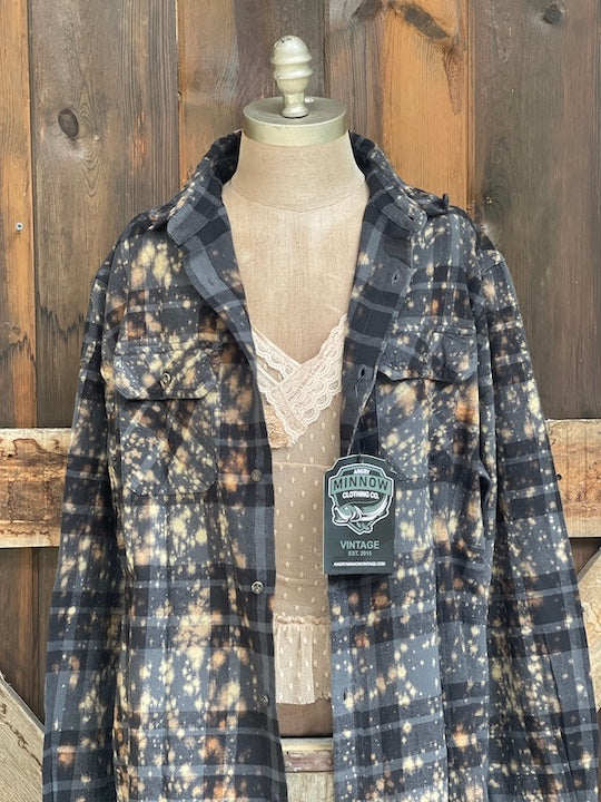 Feisty and Non-compliant Art Flannel- NEW COLOR!