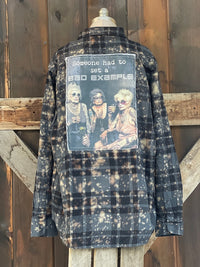 Thumbnail for Bad Example Art Flannel- Limited Edition