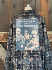 Thumbnail for Bad Example Art Flannel- Limited Edition