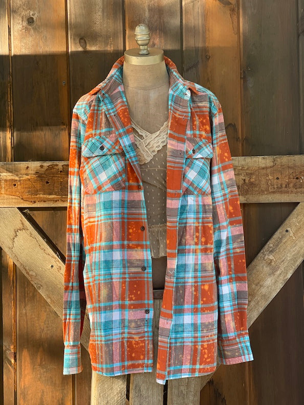 Love in the Highlands Art Flannel