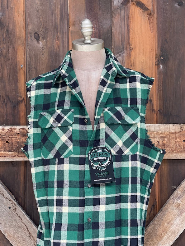 Jag bomb Sleeveless Flannel