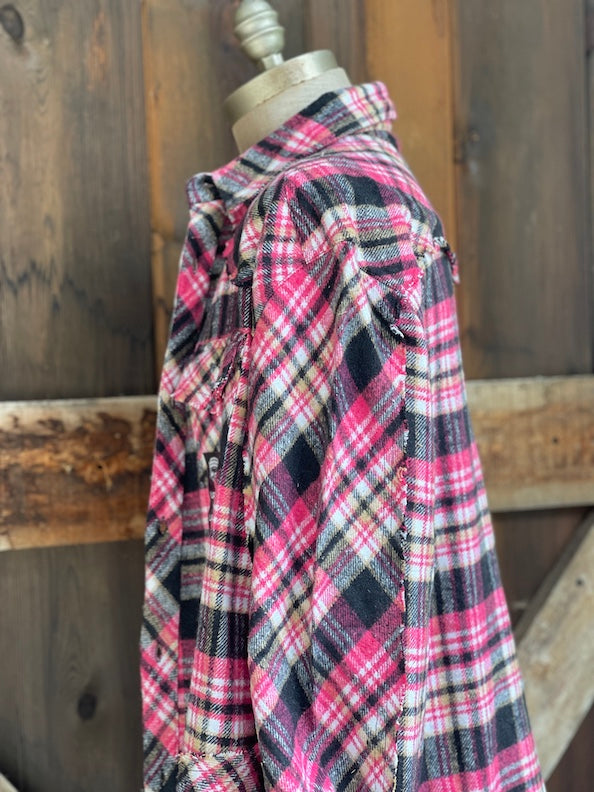 AMV Signature Flannel- PINK PANTHER