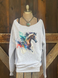 Thumbnail for FREE SPIRIT Boho Sweatshirt