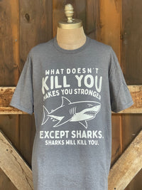 Thumbnail for What Doesn't Kill you Tee- Charcoal Grey