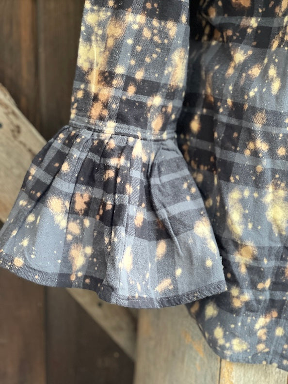 Queen of the Gypsies Flared Sleeve Flannel