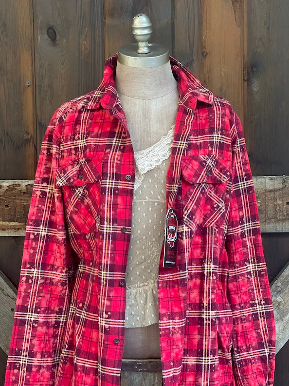 Santa BESTIES Art Flannel