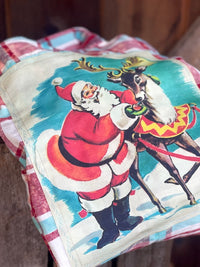Thumbnail for Ready For Take Off Holiday Flannel- Ribbon Candy Plaid