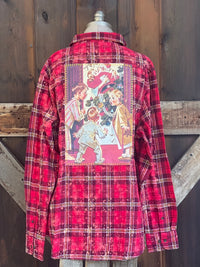 Thumbnail for I Saw Mommy Kissing Santa Claus Art Flannel