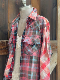 Thumbnail for AMV Signature Flannel- CHERRY PICKED