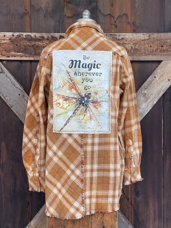 AMV Signature Flannel- DRAGONFLY MAGIC