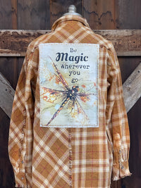 Thumbnail for AMV Signature Flannel- DRAGONFLY MAGIC