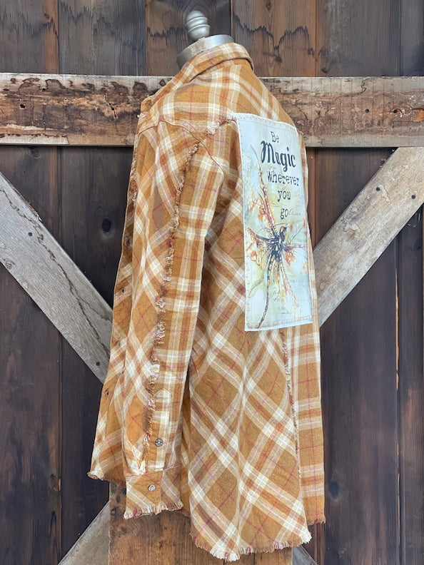 AMV Signature Flannel- DRAGONFLY MAGIC