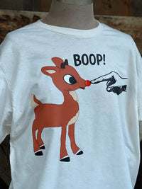 Thumbnail for Rudolph BOOP Tee- Sweet Cream