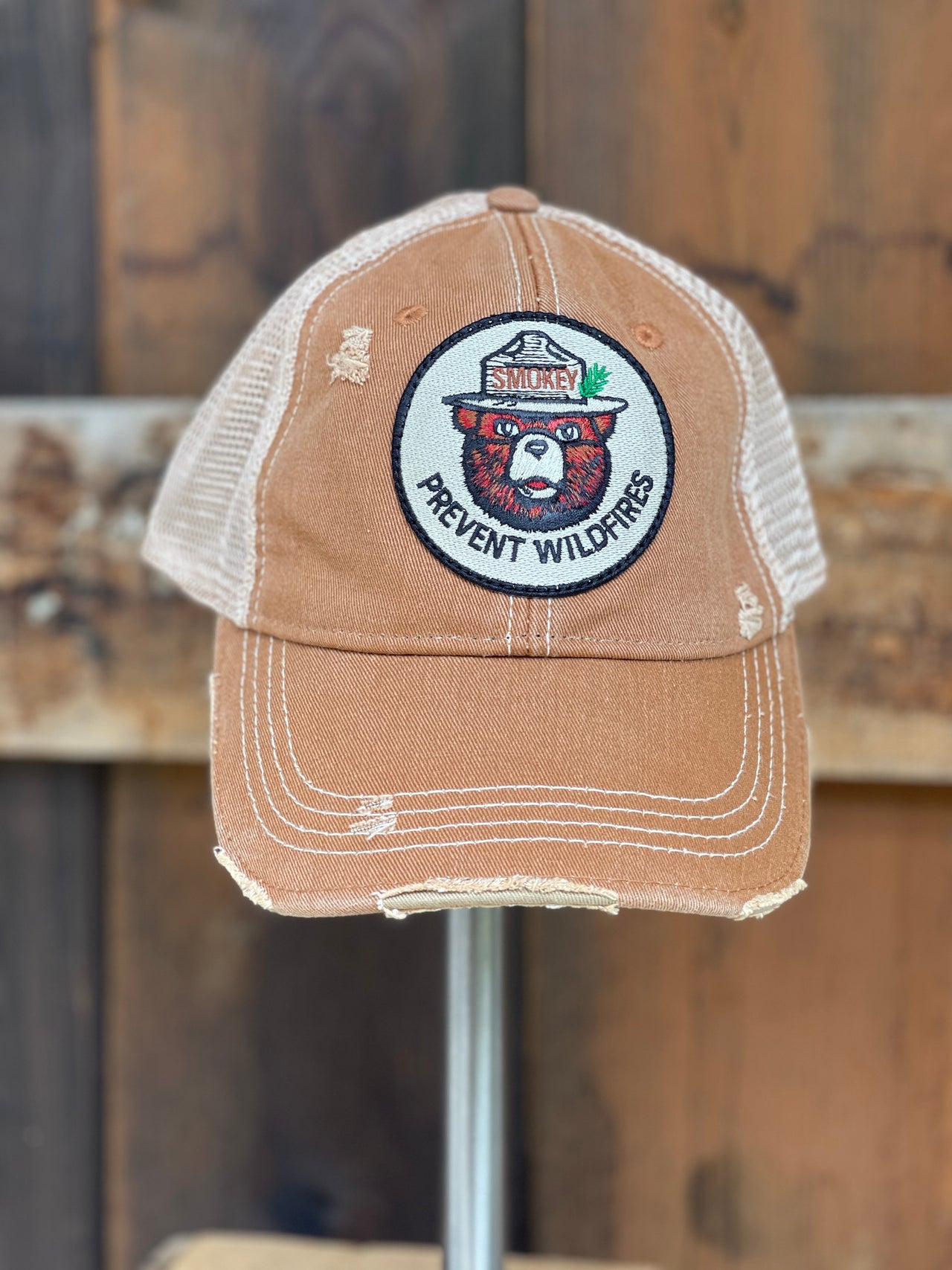 Smokey Bear hats retro Angry Minnow Vintage