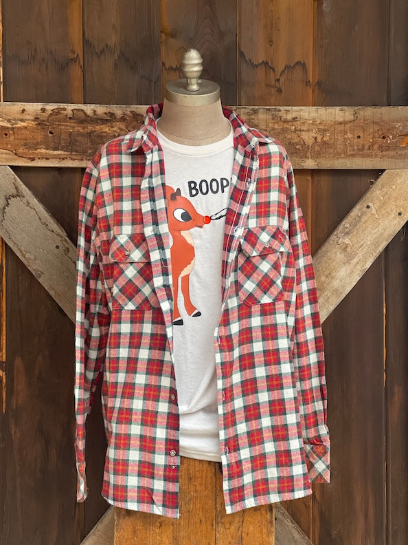 Santa Baby- Nostalgic Plaid