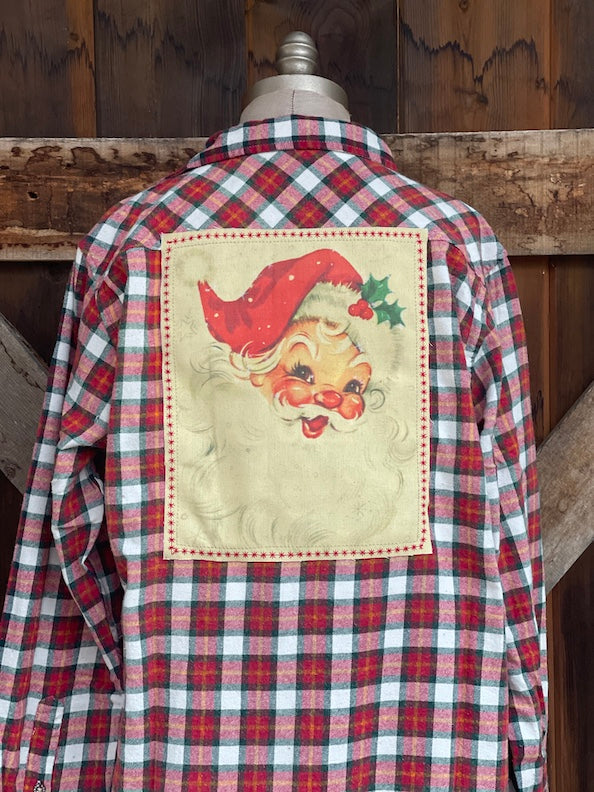 Santa Baby- Nostalgic Plaid