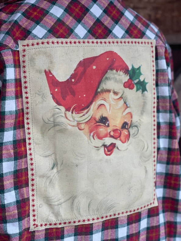 Santa Baby- Nostalgic Plaid