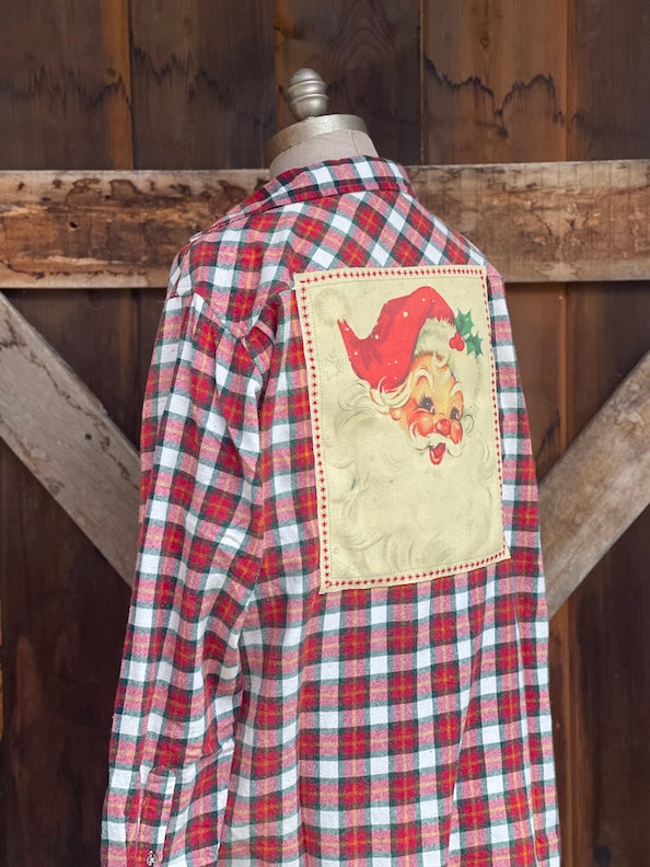 Santa Baby- Nostalgic Plaid