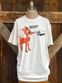 Thumbnail for Rudolph BOOP Tee- Sweet Cream