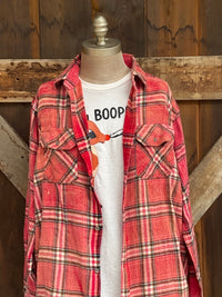 Thumbnail for Leader of the Pack Holiday Flannel- NEW COLOR! Limited Edition