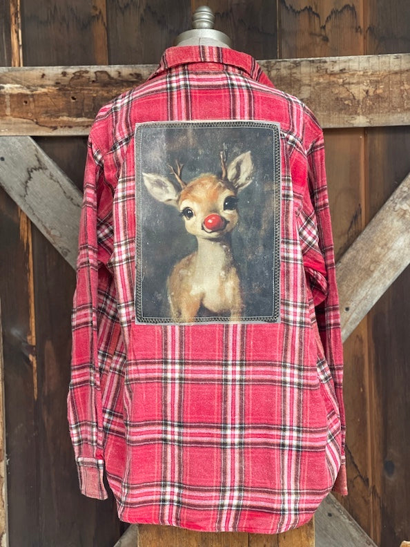 Leader of the Pack Holiday Flannel- NEW COLOR! Limited Edition