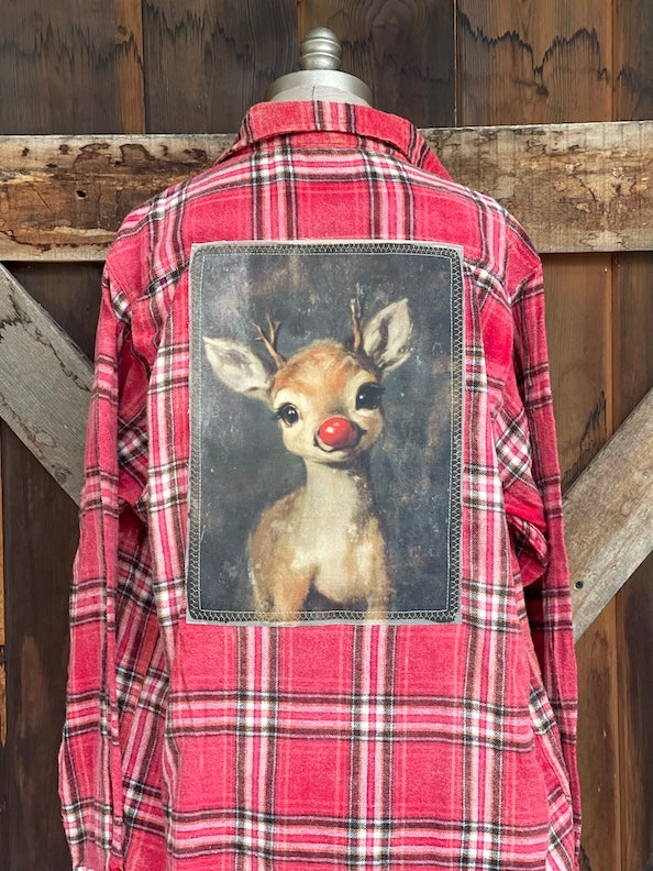 Leader of the Pack Holiday Flannel- NEW COLOR! Limited Edition