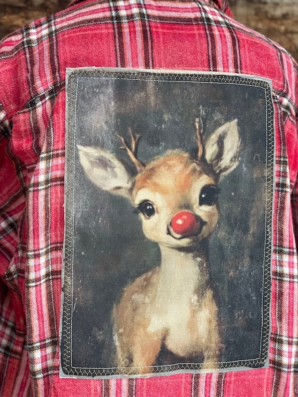 Leader of the Pack Holiday Flannel- NEW COLOR! Limited Edition
