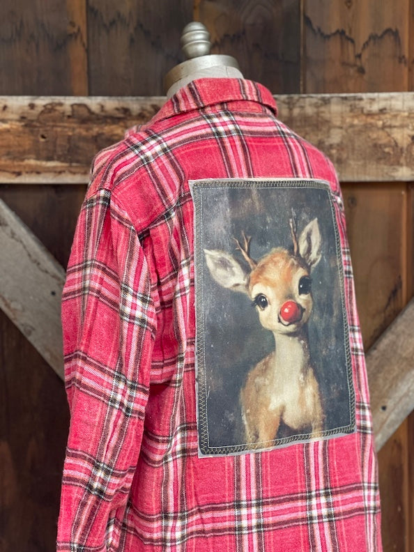 Leader of the Pack Holiday Flannel- NEW COLOR! Limited Edition