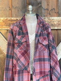 Thumbnail for AMV Signature Flannel- CABERNET