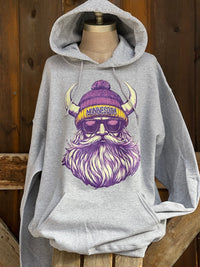Thumbnail for Minnesota football Heather Grey hoodie